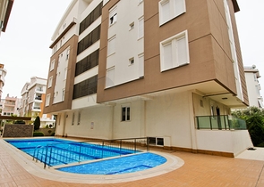 Квартира 2+1 в комплексе 250 м до моря в Анталии Квартира 2+1 в комплексе 250 м до моря в Анталии