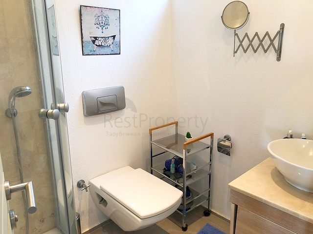 Мебелированная квартира с панорамным видом на море в Бодруме