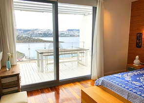 Мебелированная квартира с панорамным видом на море в Бодруме