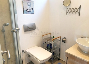 Мебелированная квартира с панорамным видом на море в Бодруме