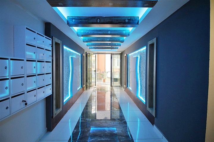 Двухкомнатная квартира с мебелью в районе Махмутлар