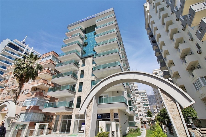 Двухкомнатная квартира с мебелью в районе Махмутлар