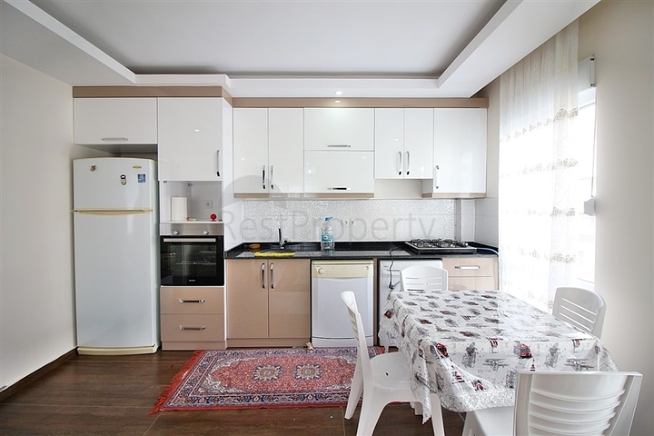 Двухкомнатная квартира с мебелью в районе Махмутлар