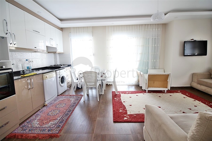 Двухкомнатная квартира с мебелью в районе Махмутлар