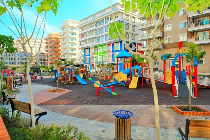 Двухкомнатная квартира с мебелью в районе Махмутлар