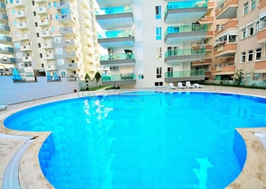 Двухкомнатная квартира с мебелью в районе Махмутлар