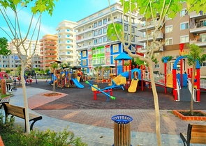 Двухкомнатная квартира с мебелью в районе Махмутлар