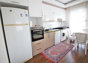 Двухкомнатная квартира с мебелью в районе Махмутлар