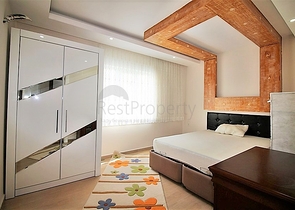 Двухкомнатная квартира с мебелью в районе Махмутлар