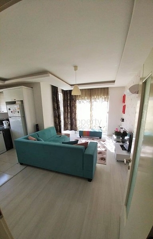 Квартира 1+1 с мебелью в микрорайоне Хурма Коньяалты