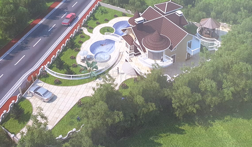 Земля 11.5 соток на продажу с готовым проектом виллы в Гейнюке