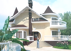 Земля 11.5 соток на продажу с готовым проектом виллы в Гейнюке