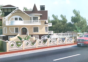 Земля 11.5 соток на продажу с готовым проектом виллы в Гейнюке