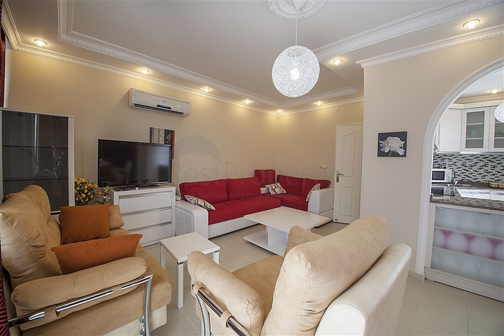 Большой меблированный пентхаус в районе Махмутлар