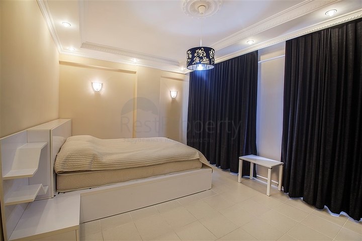 Большой меблированный пентхаус в районе Махмутлар