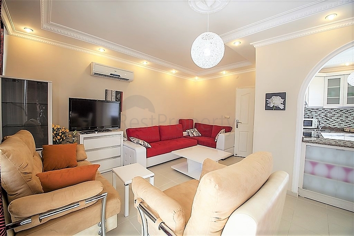 Большой меблированный пентхаус в районе Махмутлар