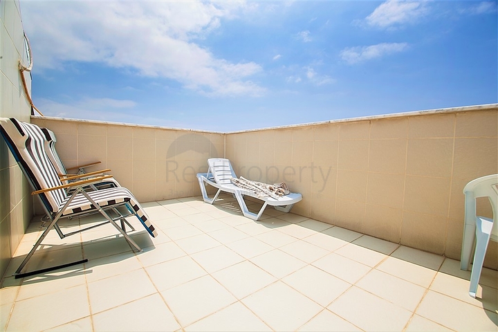 Большой меблированный пентхаус в районе Махмутлар