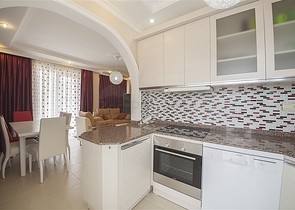 Большой меблированный пентхаус в районе Махмутлар