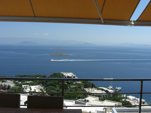 Квартира 2+1 с панорамным видом на Оливковый холм в Бодруме