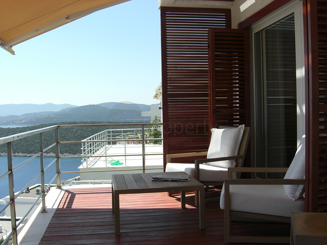 Квартира 2+1 с панорамным видом на Оливковый холм в Бодруме