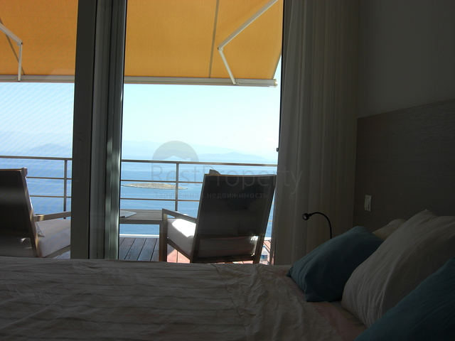 Квартира 2+1 с панорамным видом на Оливковый холм в Бодруме