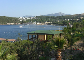 Квартира 2+1 с панорамным видом на Оливковый холм в Бодруме