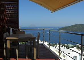 Квартира 2+1 с панорамным видом на Оливковый холм в Бодруме