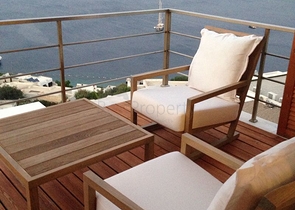 Квартира 2+1 с панорамным видом на Оливковый холм в Бодруме