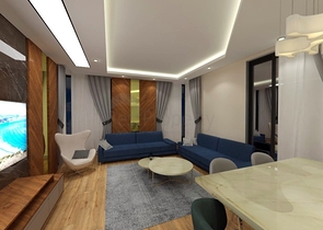 Проект офф-плана в центре  города Анталии