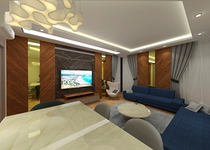 Проект офф-плана в центре  города Анталии