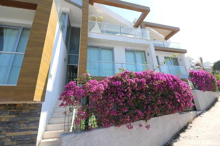 Квартира 2+1 в Бодруме с видом на море