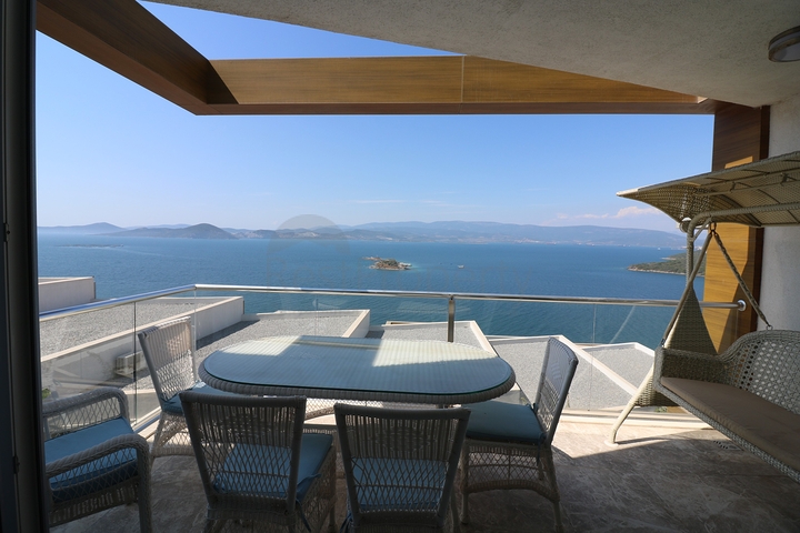 Квартира 2+1 в Бодруме с видом на море