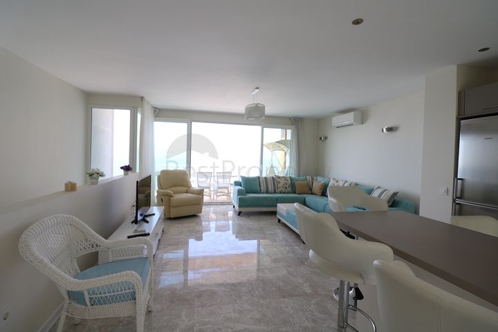 Квартира 2+1 в Бодруме с видом на море