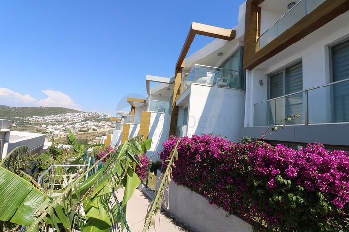 Квартира 2+1 в Бодруме с видом на море