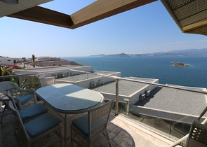 Квартира 2+1 в Бодруме с видом на море