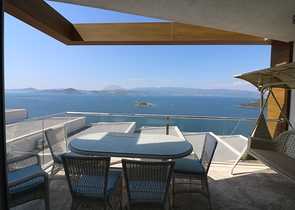 Квартира 2+1 в Бодруме с видом на море