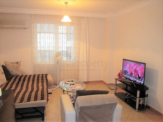 Трехкомнатная квартира с мебелью в районе Оба