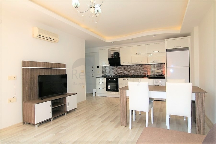 Двухкомнатная меблированная квартира в районе Махмутлар