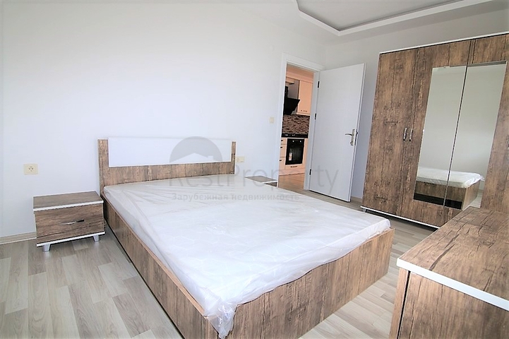 Двухкомнатная меблированная квартира в районе Махмутлар