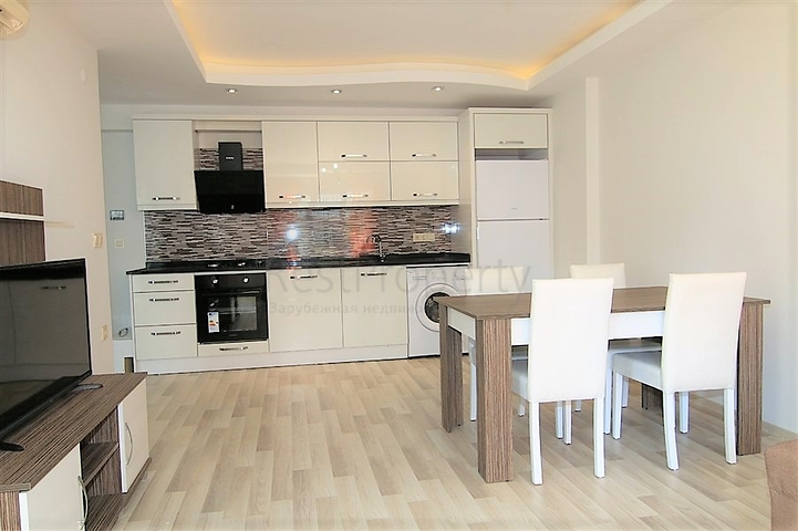 Двухкомнатная меблированная квартира в районе Махмутлар