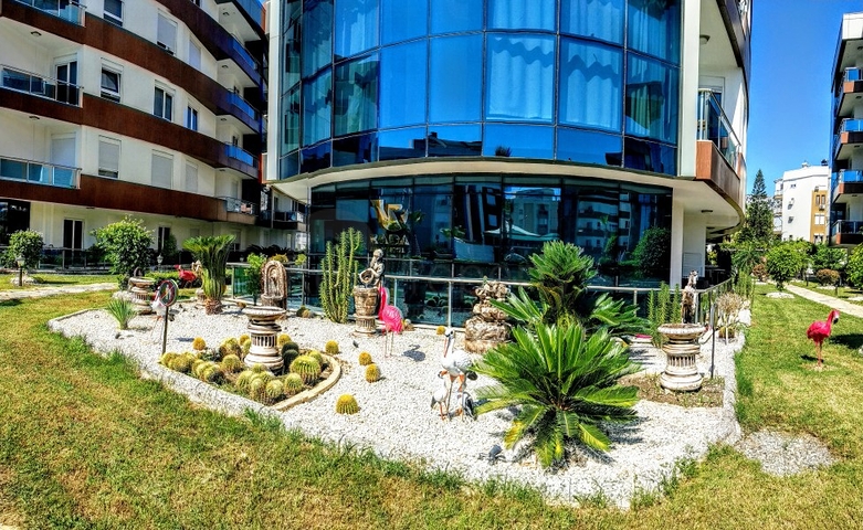 Квартира 2+1 с мебелью в комплексе отельного типа в Анталии