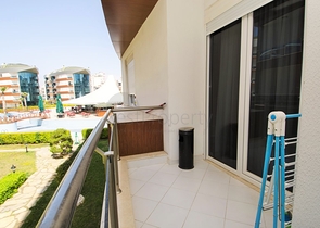 Квартира 2+1 с мебелью в комплексе отельного типа в Анталии