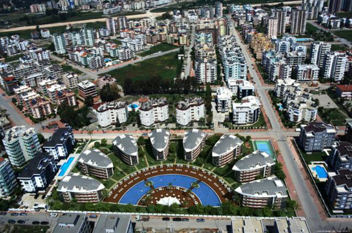 Квартира 1+1 в комплексе с инфраструктурой отеля 450 м до моря