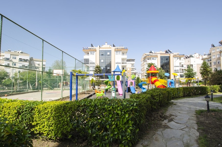 Квартира 1+1 в комплексе с инфраструктурой отеля 450 м до моря