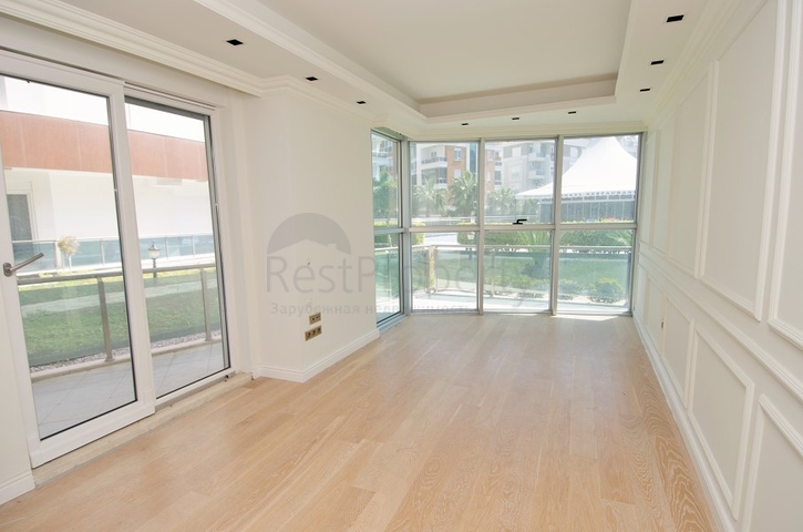 Квартира 1+1 в комплексе с инфраструктурой отеля 450 м до моря