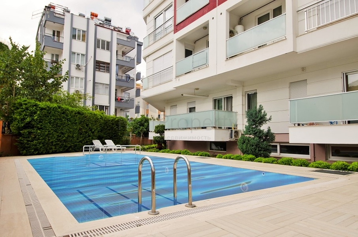 Квартира 1+1 с мебелью в районе Лиман Коньяалты