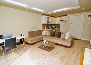 Квартира 1+1 с мебелью в районе Лиман Коньяалты