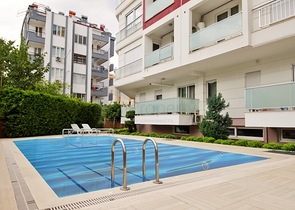 Квартира 1+1 с мебелью в районе Лиман Коньяалты