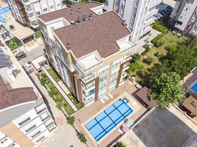 Квартира 2+1 в комплексе рядом с Боачай каналом в Коньяалты