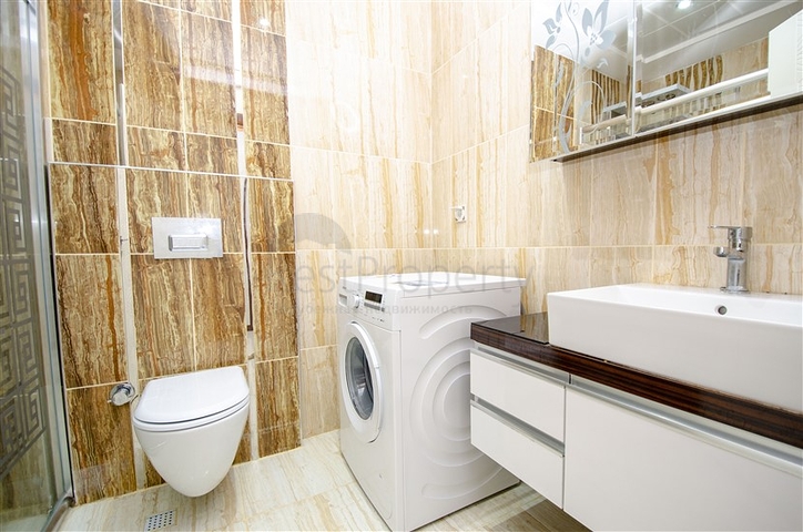 Квартира 2+1 в комплексе рядом с Боачай каналом в Коньяалты